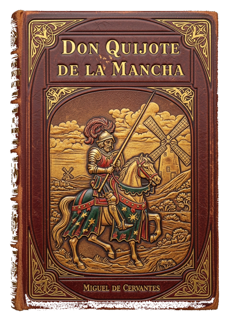 Cover of Don Quixote by Miguel de Cervantes