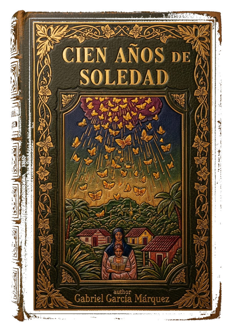 Cover of 100 Years of Solitude by Gabriel García Márquez