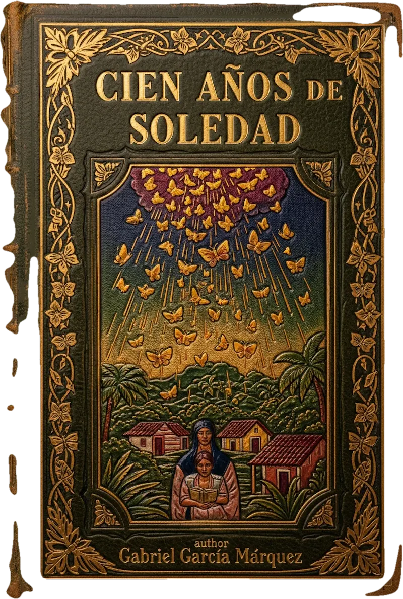 Cover of 100 Years of Solitude by Gabriel García Márquez